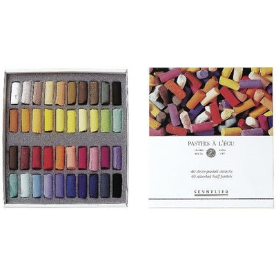Sennelier Dry Pastels Set of 40 Assorted Colours | Reliance Fine Art |Pastels