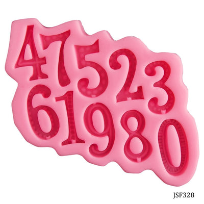 Silicone Mould 1 to 10 Numbers JSF328 | Reliance Fine Art |Moulds & Surfaces for Resin and Fluid ArtResin and Fluid Art