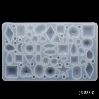 Silicone Mould Crystal Gem Patch (JB533O) | Reliance Fine Art |Moulds & Surfaces for Resin and Fluid ArtResin and Fluid Art