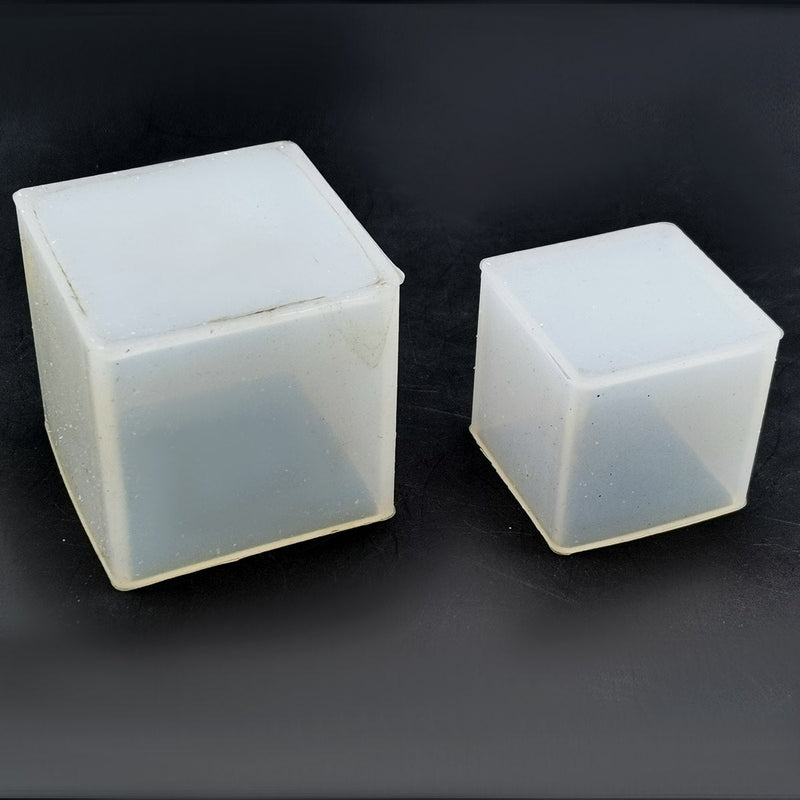 Silicone Mould Cube Set of 2 Pcs - 3cm & 4cm (SMC200) | Reliance Fine Art |Moulds & Surfaces for Resin and Fluid ArtResin and Fluid Art