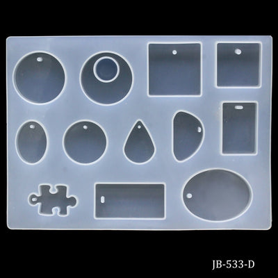 Silicone Mould Diy Jewelry Pendant (JB-533-D) | Reliance Fine Art |Moulds & Surfaces for Resin and Fluid ArtResin and Fluid Art