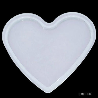 Silicone Mould Heart 4.1X3.5 Inch (SMH000) | Reliance Fine Art |Moulds & Surfaces for Resin and Fluid ArtResin and Fluid Art