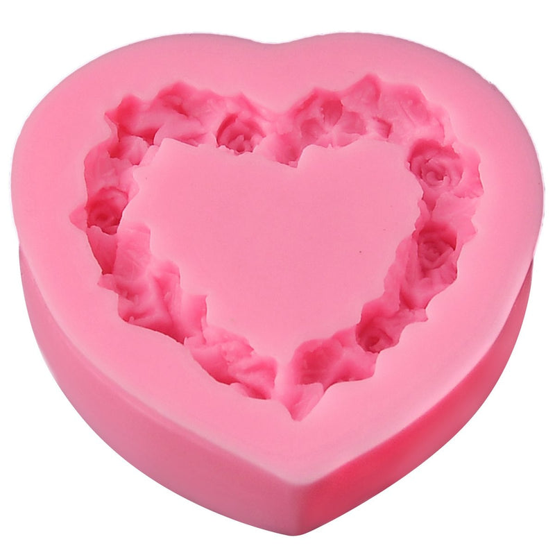 Silicone Mould Heart Frame (JSF524) | Reliance Fine Art |Moulds & Surfaces for Resin and Fluid ArtResin and Fluid Art