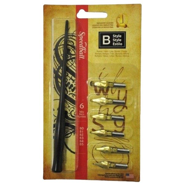Speedball B Style Pen Set (SPB 2956) | Reliance Fine Art |Calligraphy & Lettering
