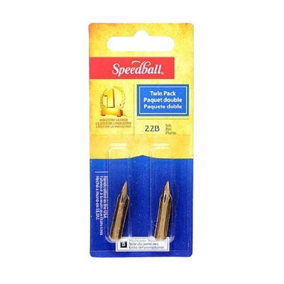 Speedball Hunt Nib 22B Twin Pack (9489) | Reliance Fine Art |Calligraphy & Lettering