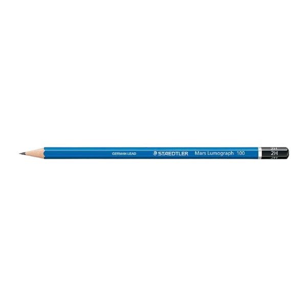 STAEDTLER LUMOGRAPH GRAPHITE PENCIL - 2H | Reliance Fine Art |Individual Charcoal & Graphite Pencils