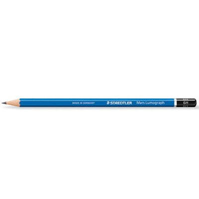 STAEDTLER LUMOGRAPH GRAPHITE PENCIL - 6H | Reliance Fine Art |Individual Charcoal & Graphite Pencils