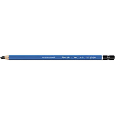 STAEDTLER LUMOGRAPH GRAPHITE PENCIL - 8B | Reliance Fine Art |Individual Charcoal & Graphite Pencils