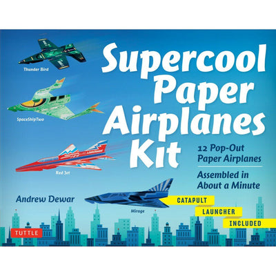 SUPERCOOL PAPER AIRPLANES KIT | Reliance Fine Art |