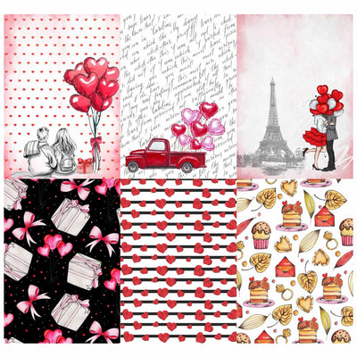 Sweet Love Paper Pack, Size: A4 36 Sheets (JPSLA4X36) | Reliance Fine Art |A4 & A5Paper PacksPaper Packs A3