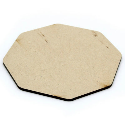 Tea Coaster MDF Hexagon 3.9inch 2MM Set of 4 Pcs (TCMH01) | Reliance Fine Art |Moulds & Surfaces for Resin and Fluid ArtResin and Fluid Art