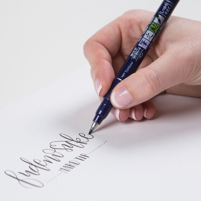TOMBOW BRUSH PEN FUDENOSUKE HARD TIP (GCD-111) | Reliance Fine Art |Calligraphy & LetteringIllustration Pens & Brush Pens