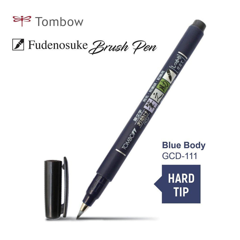 TOMBOW BRUSH PEN FUDENOSUKE HARD TIP (GCD-111) | Reliance Fine Art |Calligraphy & LetteringIllustration Pens & Brush Pens