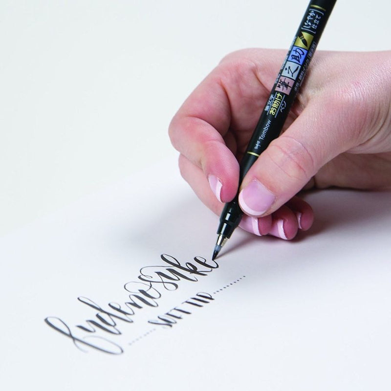 TOMBOW BRUSH PEN FUDENOSUKE SOFT TIP (GCD-112) | Reliance Fine Art |Calligraphy & LetteringIllustration Pens & Brush Pens