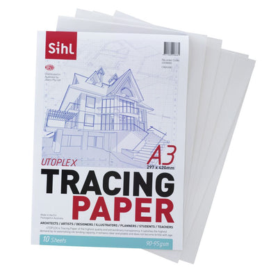 Tracing Sheet A3 SIZE 25 Sheets Packing | Reliance Fine Art |A4 & A5Paper PacksPaper Packs A3