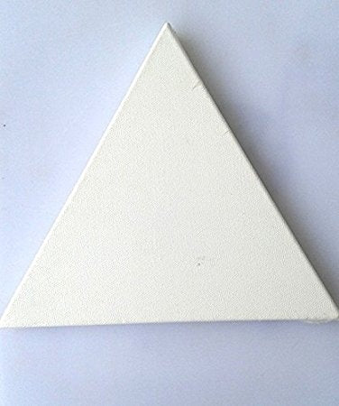 Triangle Stretched Canvas 12 X 12 Inch | Reliance Fine Art |Stretched Canvas
