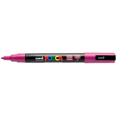 Uni Posca Marker Fuchsia 0.9-1.3mm (12T) | Reliance Fine Art |MarkersPaint Markers