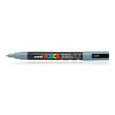 Uni Posca Marker Grey 0.9-1.3mm (12T) | Reliance Fine Art |MarkersPaint Markers