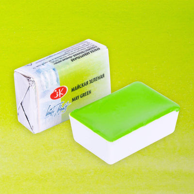 White Nights Artist Watercolour Full Pan May Green (745) | Reliance Fine Art |St. Petersburg White Nights Watercolor Full PansWater ColorWatercolor Paint