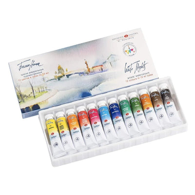 White Nights Watercolor Tube Set (12X10ML) | Reliance Fine Art |Paint SetsWatercolor PaintWatercolor Paint Sets