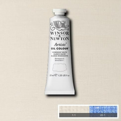 Winsor & Newton Artist Oil Color 37ml S1 Iridescent White | Reliance Fine Art |Oil PaintsWinsor & Newton Artist Oil Colours