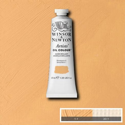 Winsor & Newton Artist Oil Color 37ml S1 Jaune Brilliant Yellow | Reliance Fine Art |Oil PaintsWinsor & Newton Artist Oil Colours