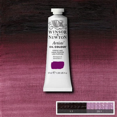 Winsor & Newton Artist Oil Color 37ml S1 Purple Lake | Reliance Fine Art |Oil PaintsWinsor & Newton Artist Oil Colours