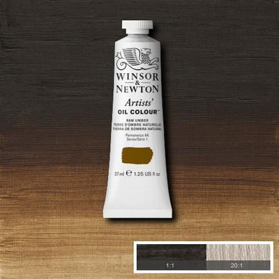 Winsor & Newton Artist Oil Color 37ml S1 Raw Umber | Reliance Fine Art |Oil PaintsWinsor & Newton Artist Oil Colours