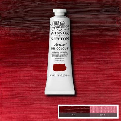 Winsor & Newton Artist Oil Color 37ml S2 Alizarin Crimson | Reliance Fine Art |Oil PaintsWinsor & Newton Artist Oil Colours