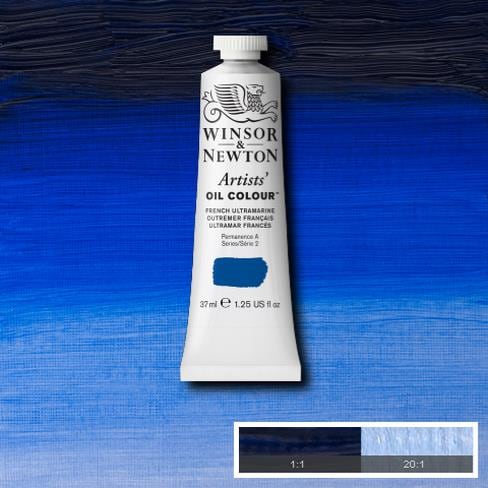 Winsor & Newton Artist Oil Color 37ml S2 French Ultramarine | Reliance Fine Art |Oil PaintsWinsor & Newton Artist Oil Colours