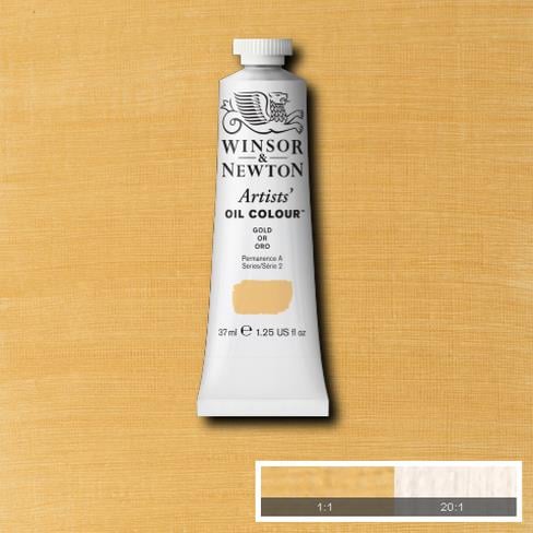 Winsor & Newton Artist Oil Color 37ml S2 Gold | Reliance Fine Art |Oil PaintsWinsor & Newton Artist Oil Colours