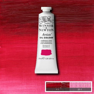 Winsor & Newton Artist Oil Color 37ml S2 Permanent Rose Quinacridone | Reliance Fine Art |Oil PaintsWinsor & Newton Artist Oil Colours