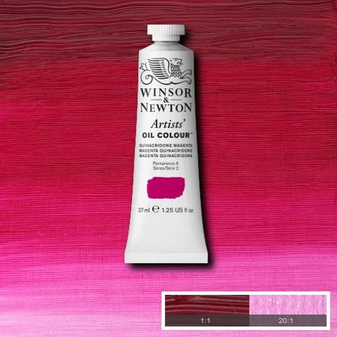 Winsor & Newton Artist Oil Color 37ml S2 Quinacridone Magenta | Reliance Fine Art |Oil PaintsWinsor & Newton Artist Oil Colours
