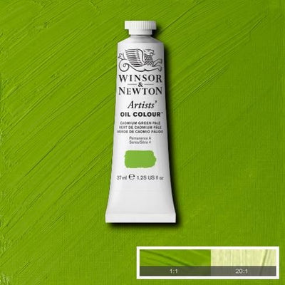 Winsor & Newton Artist Oil Color 37ml S4 Cadmium Green Pale NY | Reliance Fine Art |Oil PaintsWinsor & Newton Artist Oil Colours