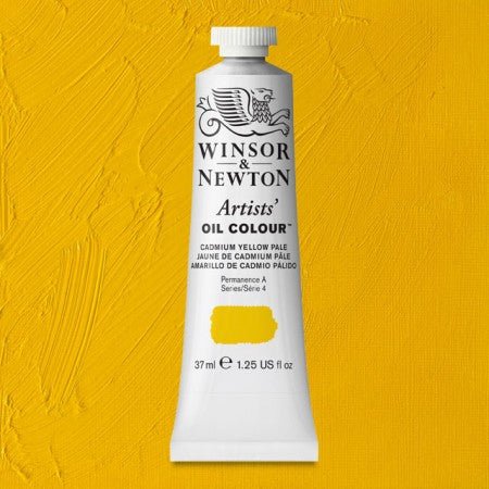 Winsor & Newton Artist Oil Color 37ml S4 Cadmium Yellow Pale | Reliance Fine Art |Oil PaintsWinsor & Newton Artist Oil Colours
