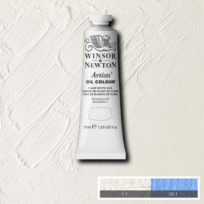 Winsor & Newton Artist Oil Colour 37ml S1 Flake White Hue NY | Reliance Fine Art |Oil PaintsWinsor & Newton Artist Oil Colours
