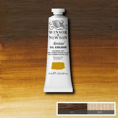 Winsor & Newton Artist Oil Colour 37ml S1 Raw Umber Light | Reliance Fine Art |Oil PaintsWinsor & Newton Artist Oil Colours