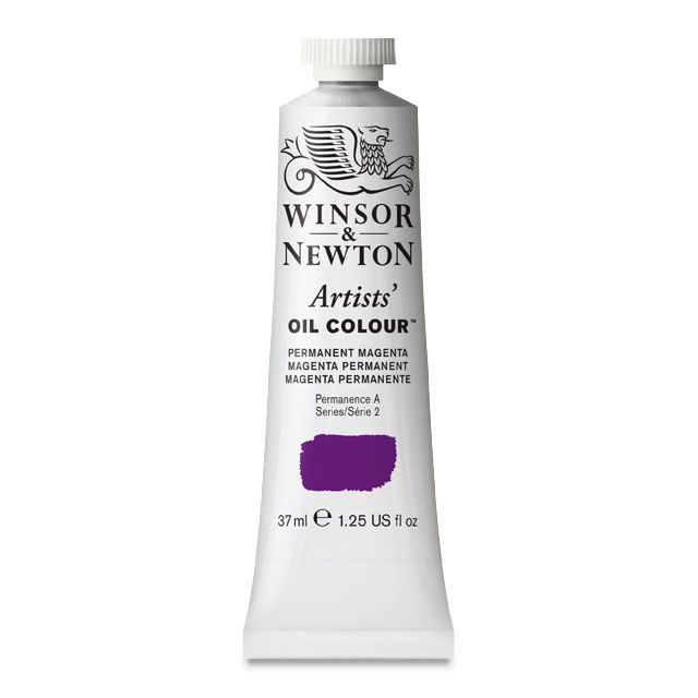 Winsor & Newton Artists 37 ml Oil Color S2 Permanent Magenta | Reliance Fine Art |Oil Paints