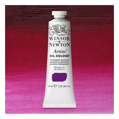 Winsor & Newton Artists 37 ml Oil Color S2 Permanent Magenta | Reliance Fine Art |Oil Paints