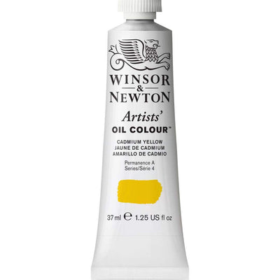 Winsor & Newton Artists Oil Color 37ml Cadmium Yellow S4 | Reliance Fine Art |Oil PaintsWinsor & Newton Artist Oil Colours