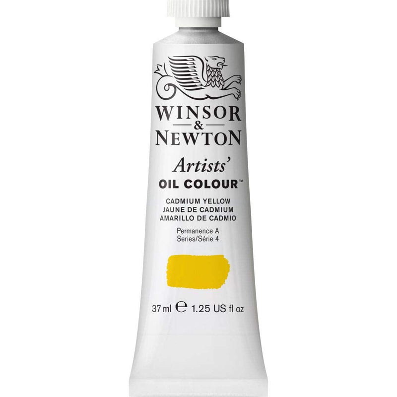 Winsor & Newton Artists Oil Color 37ml Cadmium Yellow S4 | Reliance Fine Art |Oil PaintsWinsor & Newton Artist Oil Colours