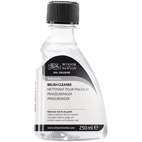 Winsor & Newton Brush Cleaner 250ml | Reliance Fine Art |Oil Mediums & VarnishWatercolour Mediums & Varnish