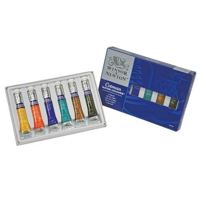 Winsor & Newton Cotman Water Color 6-Tube Set, 8ml | Reliance Fine Art |Paint SetsWatercolor PaintWatercolor Paint Sets