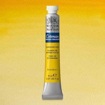 Winsor & Newton Cotman Water Colour 8ML GAMBOGE HUE | Reliance Fine Art |Water ColorWatercolor PaintWinsor & Newton Cotman Watercolour
