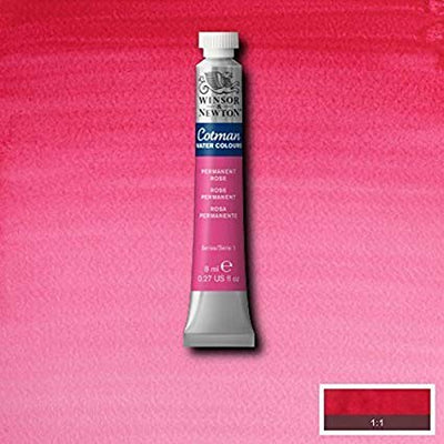 Winsor & Newton Cotman Water Colour 8ML PERMANENT ROSE | Reliance Fine Art |Water ColorWatercolor PaintWinsor & Newton Cotman Watercolour