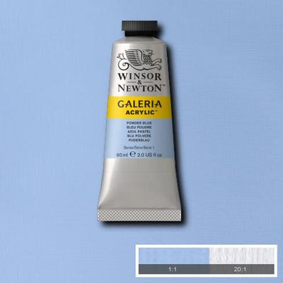 Winsor & Newton Galeria Acrylic 60ML Powder Blue | Reliance Fine Art |Acrylic PaintsWinsor Newton Galeria Acrylic Paint