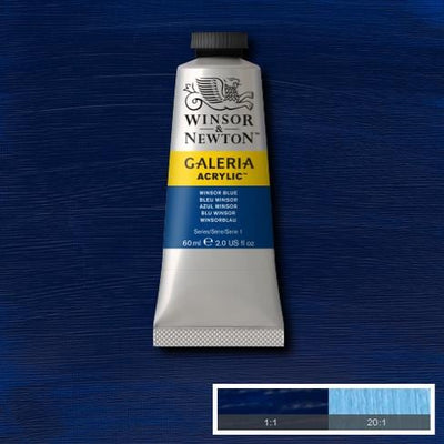 Winsor & Newton Galeria Acrylic 60ML Winsor Blue | Reliance Fine Art |Acrylic PaintsWinsor Newton Galeria Acrylic Paint