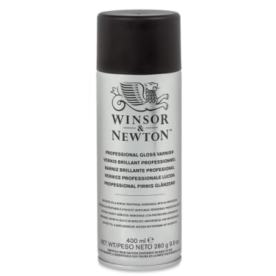 Winsor & Newton High Gloss Varnish 150ml Spray (All Purpose ) | Reliance Fine Art |Acrylic Mediums & VarnishesOil Mediums & Varnish