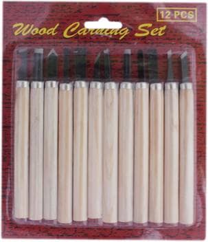 WOOD CARVING TOOLS SET OF 12 | Reliance Fine Art |