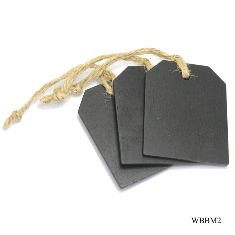 Wooden Black Board Message Tags (WBBM2) | Reliance Fine Art |Art Tools & Accessories